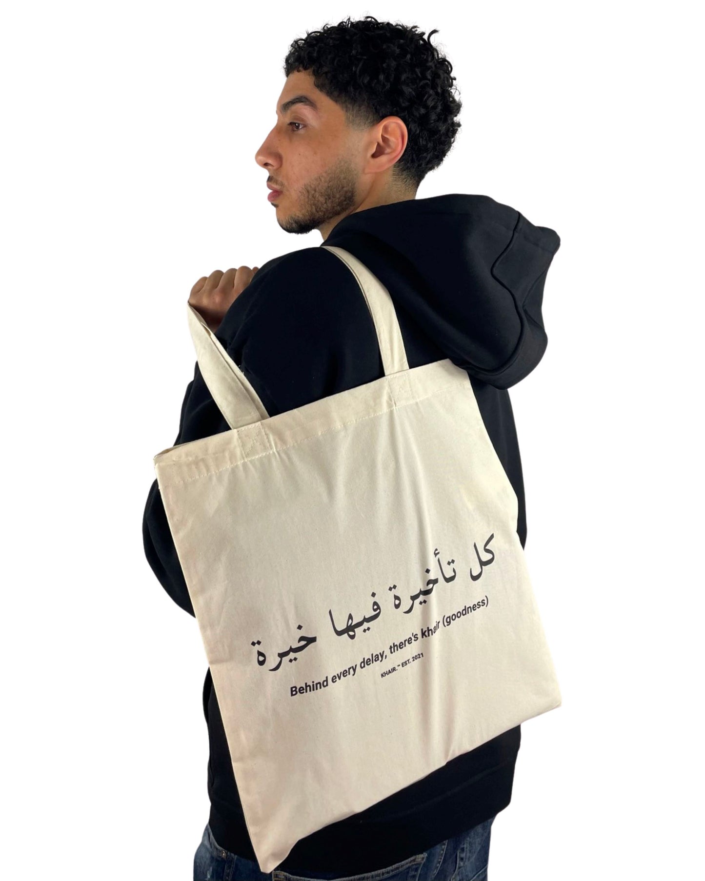 GOODNESS TOTE BAG - NATURAL Tote Bag KHAIR.