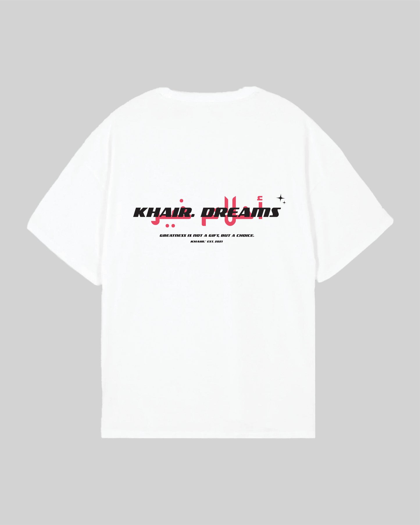 Oversize Dreams Tee - White