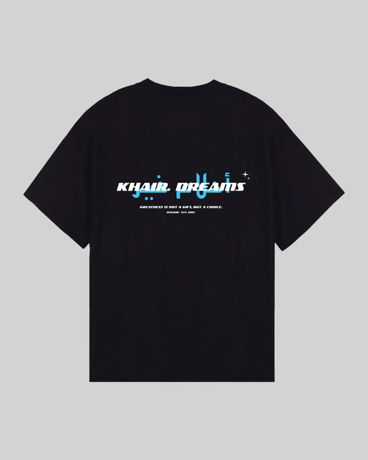 Oversize Dreams Tee - Black